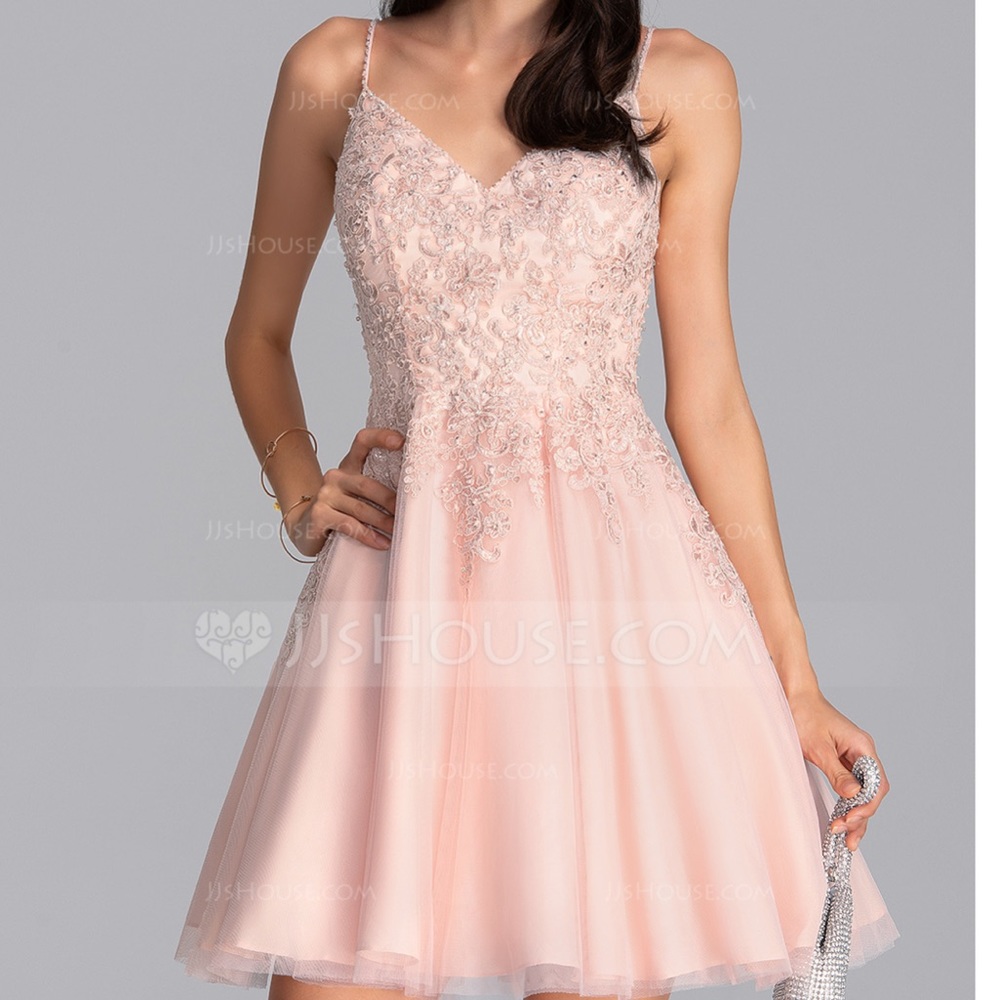 Short/Mini Tulle Homecoming Dress